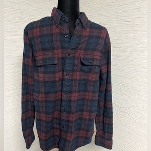 Men’s Soft Abercrombie & Fitch Plaid Flannel - size Large